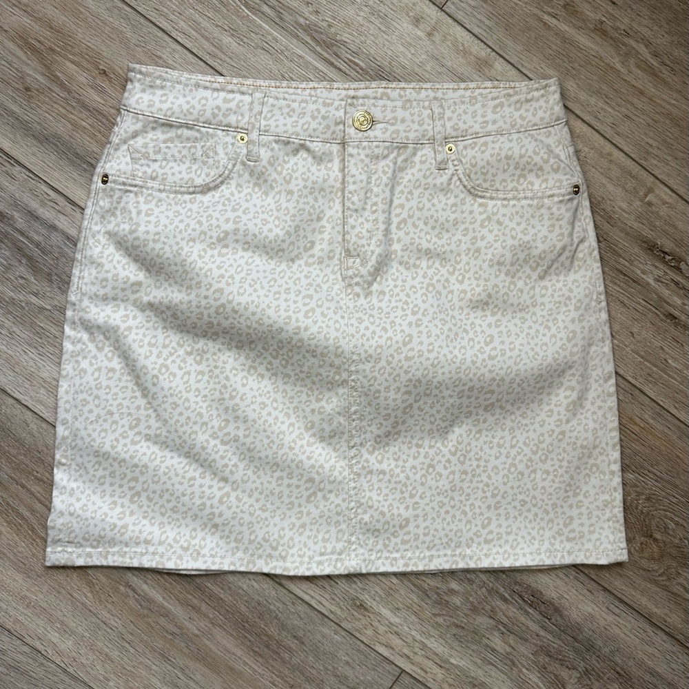 Tommy Bahama Boracay Beach Short Skirt Coconut Size 10